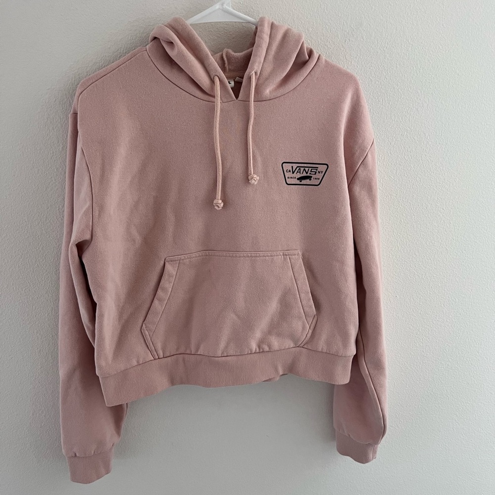 Vans pink hoodie